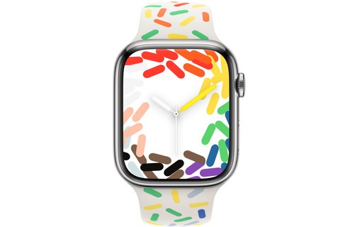 Apple - Pride Edition - bracelet de montre pour montre intelligente - 45 mm - M/
