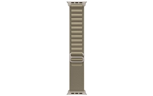 Apple - Boucle Alpine pour Apple Watch 49 mm - taille Small - olive