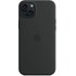 Apple - Coque pour iPhone 15 Plus - silicone - noir - avec MagSafe