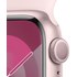 Apple Watch Series 9 GPS 41mm Aluminium rose, Bracelet Sport Rose pâle - S/M