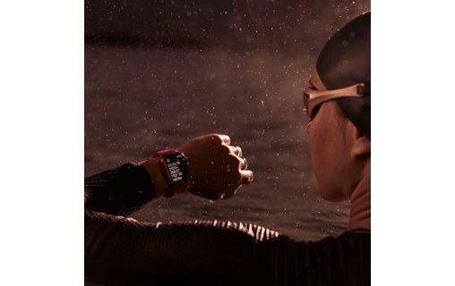 Apple Watch Series 9 GPS 41mm Aluminium lumière stellaire, Boucle Sport