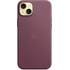 Apple - Coque pour iPhone 15 Plus - tissage fin - Mûre - avec MagSafe