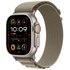 Apple - Boucle Alpine pour Apple Watch 49 mm - taille Small - olive