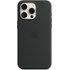 Apple - Coque pour iPhone 15 Pro Max - silicone - noir - avec MagSafe