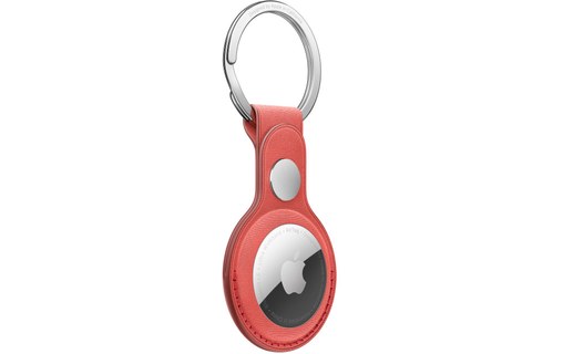Apple - Porte-clés en tissage fin AirTag - Corail