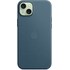 Apple - Coque pour iPhone 15 Plus - tissage fin - bleu Pacifique - avec MagSafe