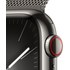 Apple Watch Series 9 GPS + Cellular 41mm Acier Graphite, Bracelet Milanais