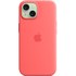 Apple - Coque pour iPhone 15 - silicone - goyave - avec MagSafe