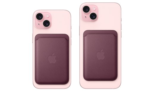 Apple - Porte‑cartes en tissage fin pour iPhone avec MagSafe - Taupe