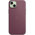 Apple - Coque pour iPhone 15 Plus - tissage fin - Mûre - avec MagSafe