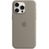 Apple - Coque pour iPhone 15 Pro Max - silicone - argile - avec MagSafe