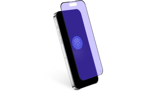Protection d'écran verre iPhone 15 Plus 2.5D Anti Lumière Bleue