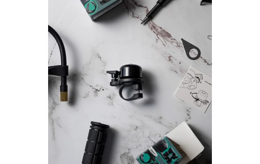 AirBell - Sonnette de vélo avec support Apple AirTag - Antivol (guidon 22,2 mm)