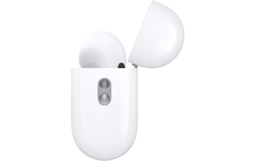 Écouteurs sans fil Apple AirPods Pro 2 & boîtier de charge MagSafe USB-C, Blanc