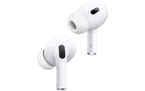 Écouteurs sans fil Apple AirPods Pro 2 & boîtier de charge MagSafe USB-C, Blanc
