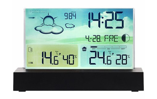 Station météo Design avec écran couleur