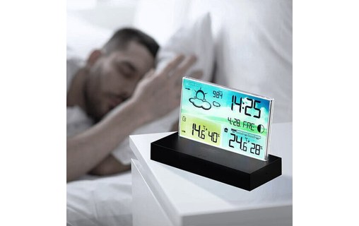 Station météo Design avec écran couleur