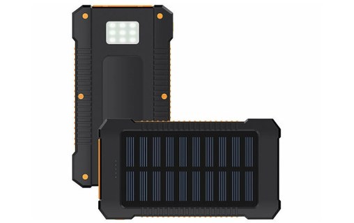 Batterie externe solaire 8000 mAh IP65