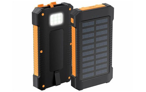Batterie externe solaire 8000 mAh IP65