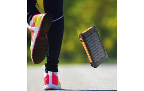 Batterie externe solaire 8000 mAh IP65