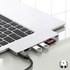 Hub Macbook Satechi Pro Hub Slim Argent, USB USB-C HDMI 4K Lecteur carte