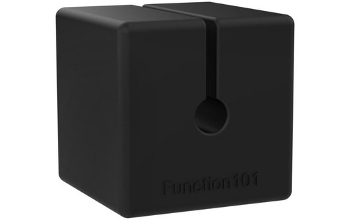 Lot de 4 passe-câbles aimantés - Noir - Gestion des câbles - Function101
