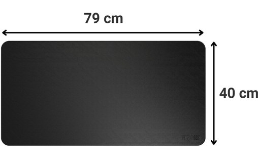 Sous-main de bureau - Noir - Function101 Desk Mat Pro