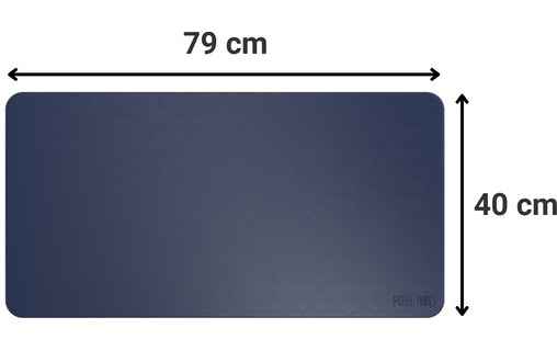 Sous-main de bureau - Bleu - Function101 Desk Mat Pro