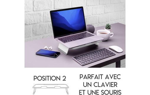 Support pour ordinateur portable 13" à 15" et tablette - Function101 Elevate