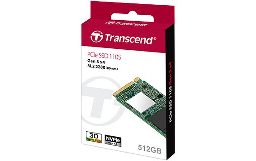 Transcend 110S 256 Go - SSD M.2 2280 NVMe PCIe 3.0 3D NAND