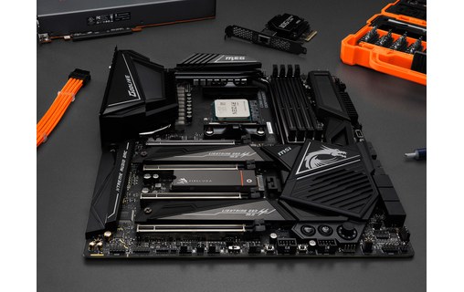 Seagate FireCuda 530 1 To - SSD M.2 2280 NVMe PCIe 4.0 TLC avec dissipateur