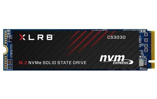 PNY XLR8 CS3030 500 Go - SSD M.2 2280 NVMe PCIe 3.0 TLC