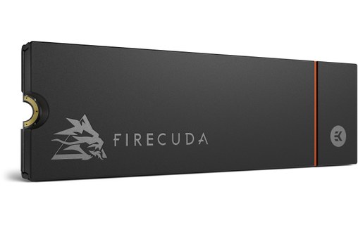 Seagate FireCuda 530 1 To - SSD M.2 2280 NVMe PCIe 4.0 TLC avec dissipateur