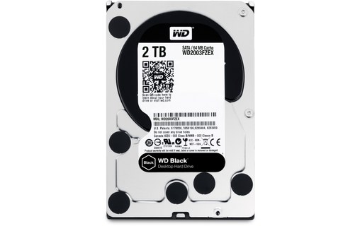 Western Digital WD Black 2 To - Disque dur 7200 tr/min - WD2003FZEX