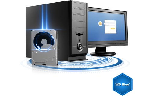 Western Digital Blue 1 To - Disque dur 7200 tr/min - WD10EZEX