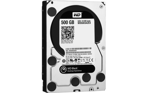 Western Digital WD Black 500 Go - Disque dur 7200 tr/min - WD5003AZEX