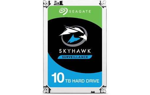 Seagate SkyHawk AI 10 To - Disque dur pour Vidéosurveillance - ST10000VE0008