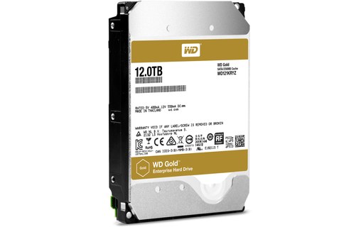 Western Digital WD Gold 12 To - Disque dur 7200 tr/min - WD121KRYZ