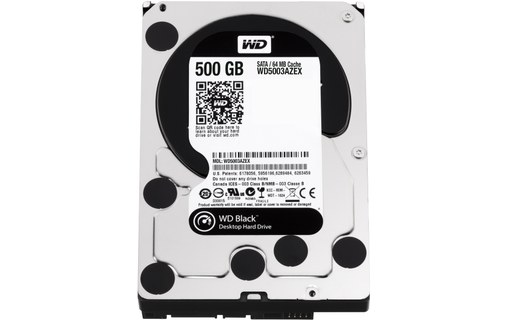 Western Digital WD Black 500 Go - Disque dur 7200 tr/min - WD5003AZEX