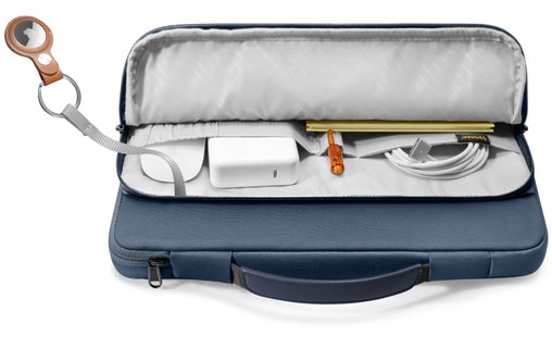 Sacoche pour MacBook Pro & Air 13" - Bleu marine - tomtoc Defender A14