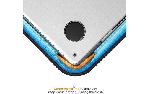 Sacoche pour MacBook Pro & Air 13" - Bleu marine - tomtoc Defender A14