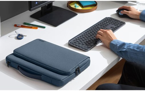 Sacoche pour MacBook Pro & Air 13" - Bleu marine - tomtoc Defender A14