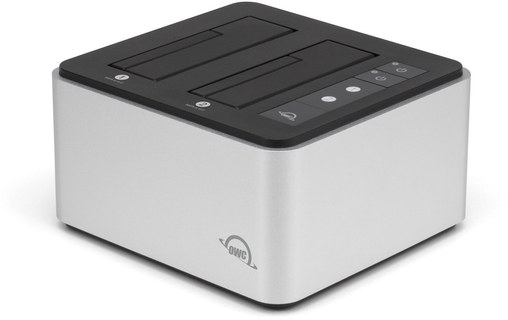 Dock USB-C/USB-A pour 2 disques SATA ou U.2 NVMe 3,5"/2,5" - OWC Drive Dock U.2