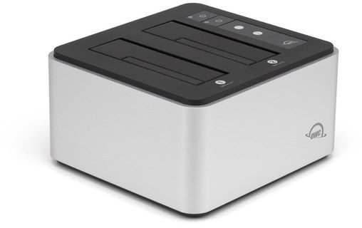 Dock USB-C/USB-A pour 2 disques SATA ou U.2 NVMe 3,5"/2,5" - OWC Drive Dock U.2