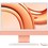 Apple iMac 24" Retina 4,5K M3 (2023) 8/10 coeurs SSD 512 Go 8 Go RAM - Orange