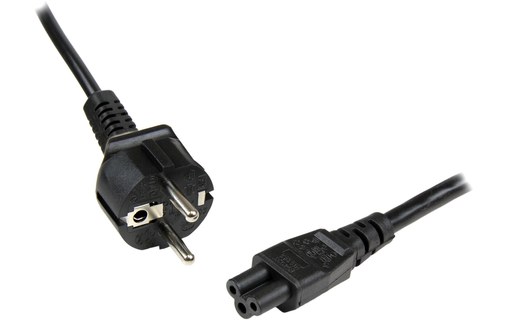 StarTech.com Cordon d'alimentation en trèfle Schuko CEE7 vers C5 de 1m pour ordi