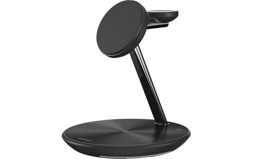 Station de charge sans fil 55 W compatible MagSafe - 5-en-1 - Noir - MagEasy