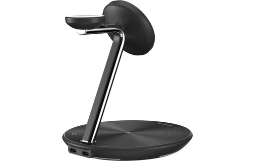 Station de charge sans fil 55 W compatible MagSafe - 5-en-1 - Noir - MagEasy