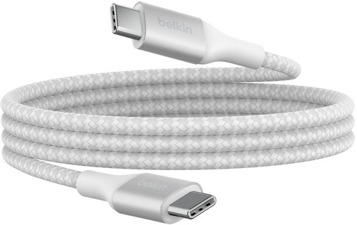 Câble Belkin USB-C vers USB-C 240 W USB 2.0 - 1 m - Blanc