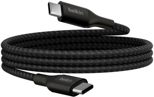 Câble Belkin USB-C vers USB-C 240 W USB 2.0 - 1 m - Noir